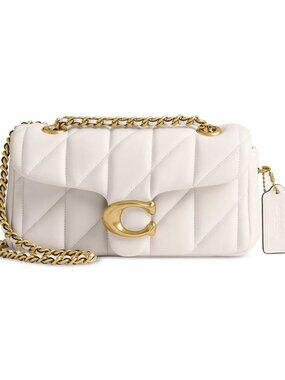 Quilted Tabby Small Leather Shoulder Bag 20